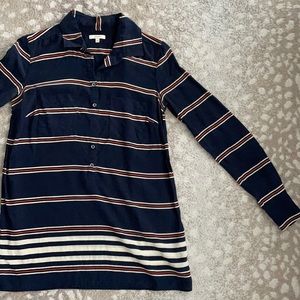 J.crew silk tunic blouse XXS